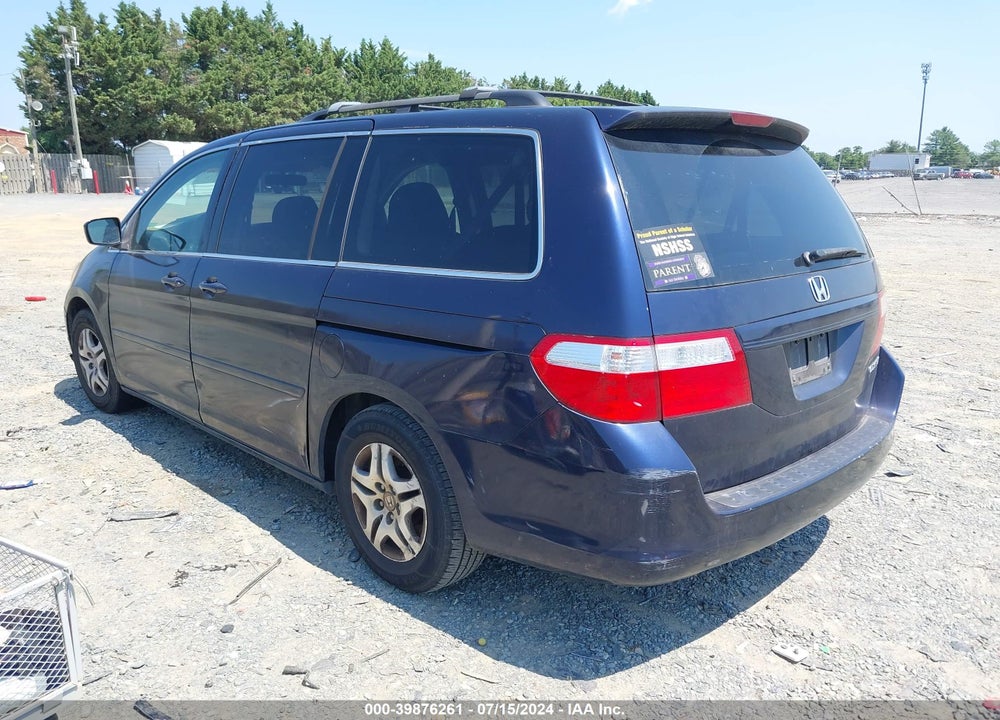 2005 HONDA ODYSSEY EX VIN: 5FNRL38495B056342