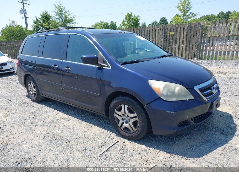 2005 HONDA ODYSSEY EX VIN: 5FNRL38495B056342