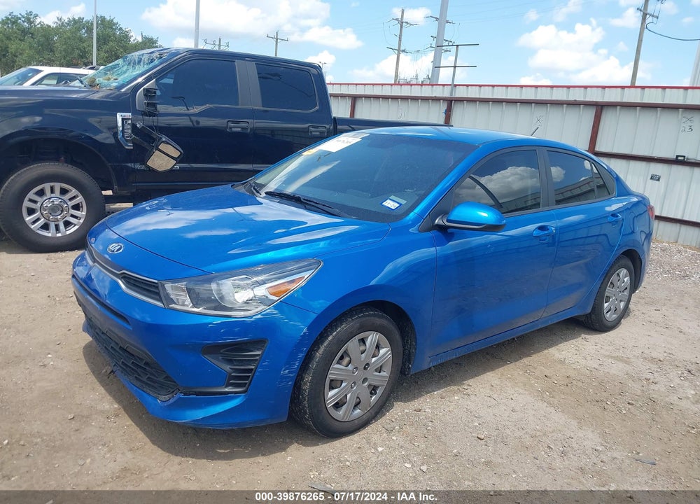 2021 KIA RIO S VIN: 3KPA24AD8ME393301