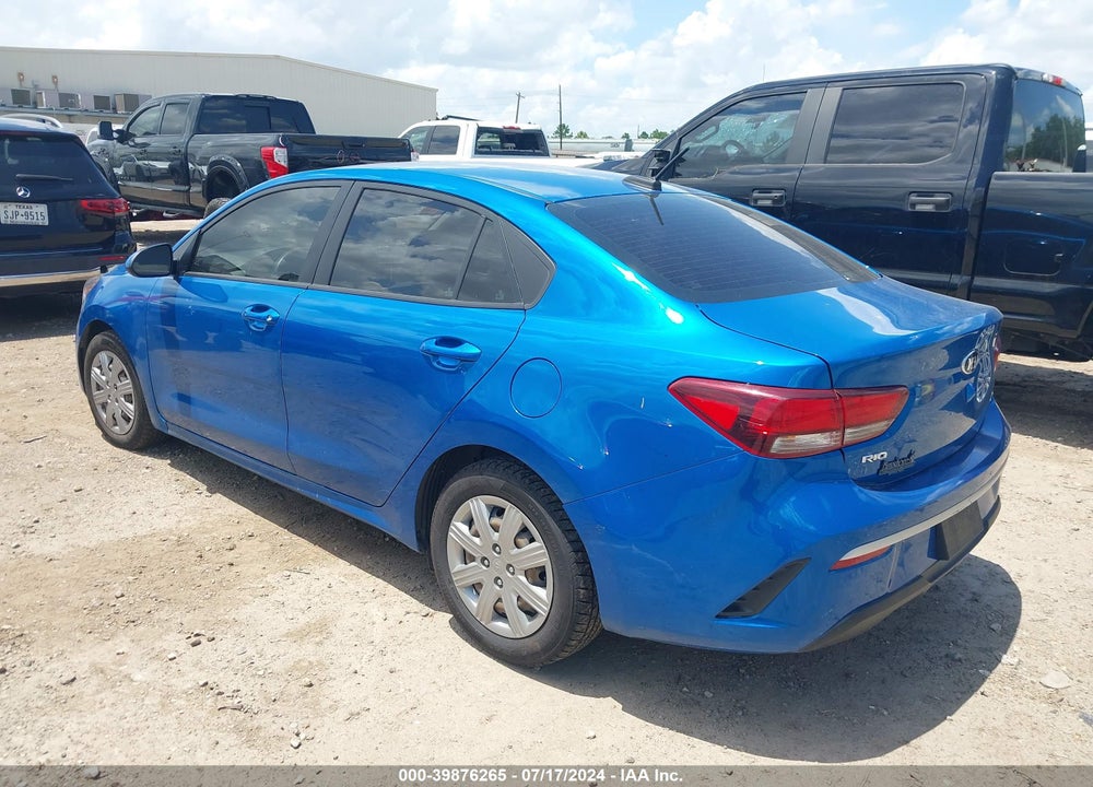 2021 KIA RIO S VIN: 3KPA24AD8ME393301