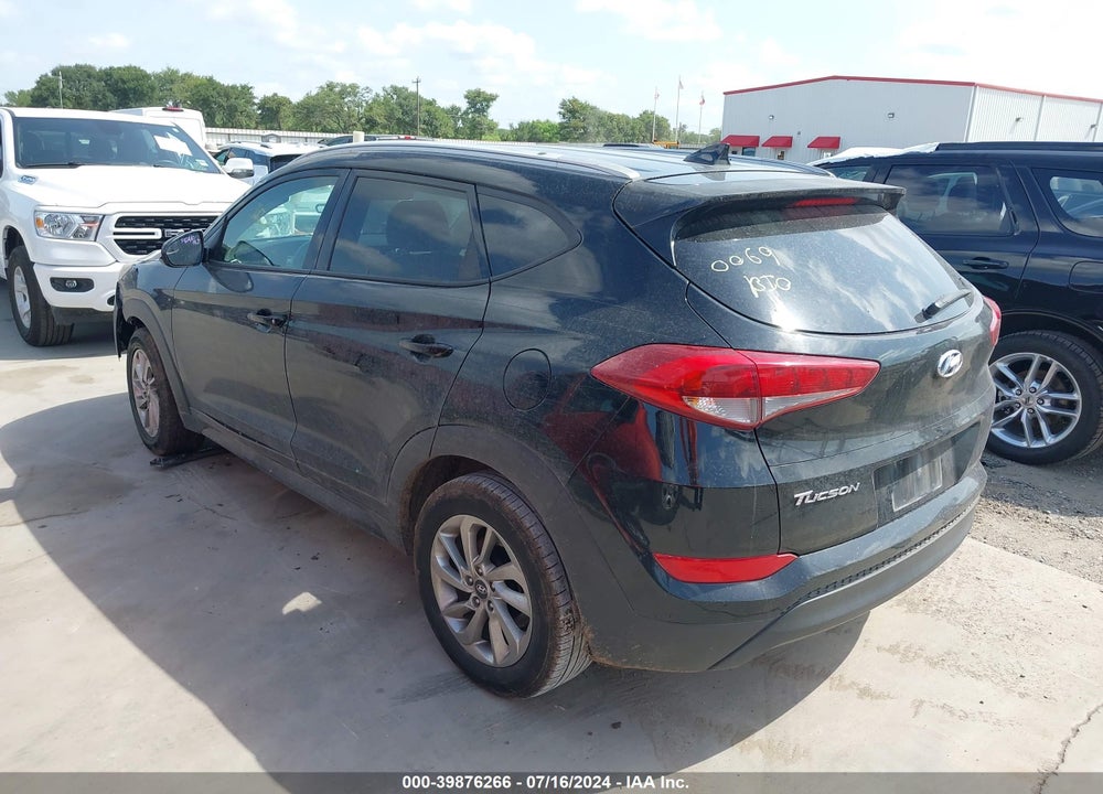 2018 HYUNDAI TUCSON SEL VIN: KM8J33A47JU660069