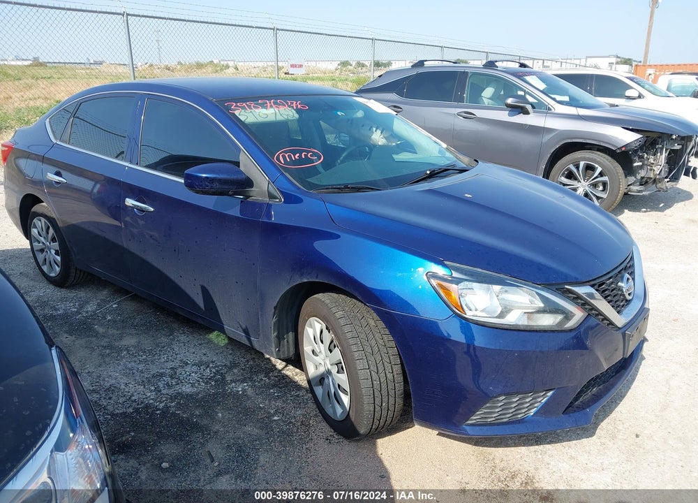 2017 NISSAN SENTRA S VIN: 3N1AB7AP8HY345932