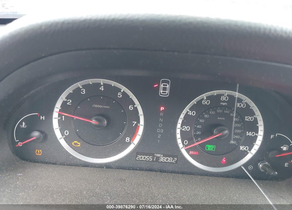 2008 HONDA ACCORD 2.4 EX-L VIN: 1HGCP268X8A117562