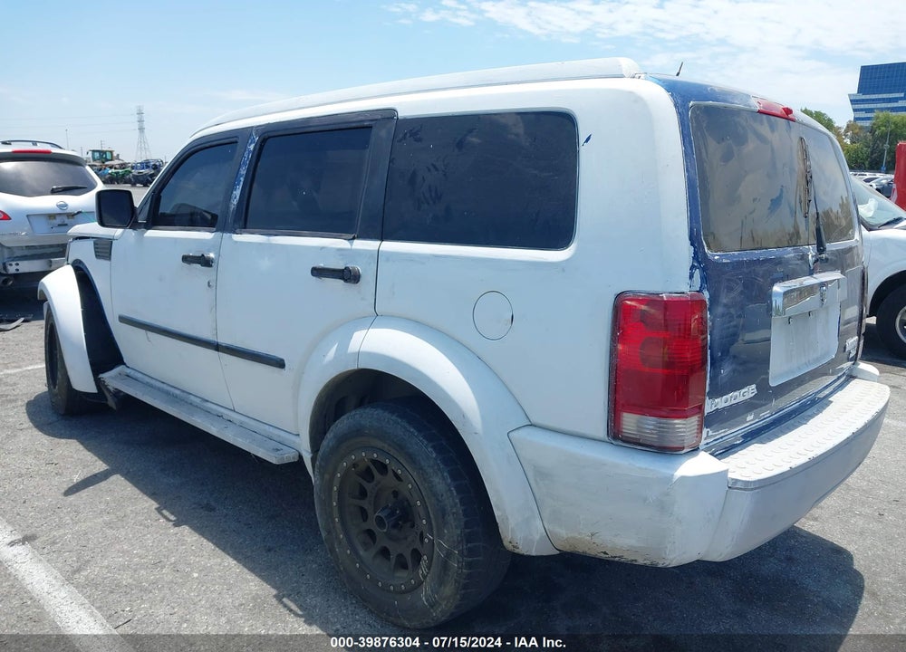 2009 DODGE NITRO VIN: 1D8GT58K09W528660