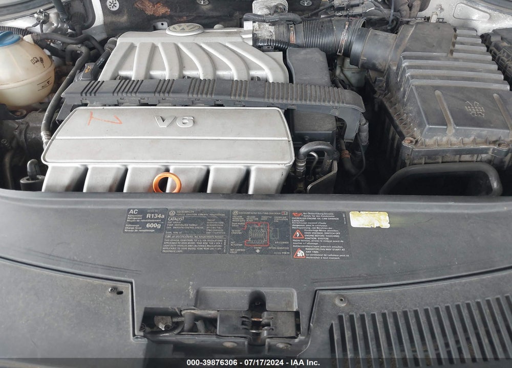 2006 VOLKSWAGEN PASSAT 3.6 VIN: WVWEU93C56P195761