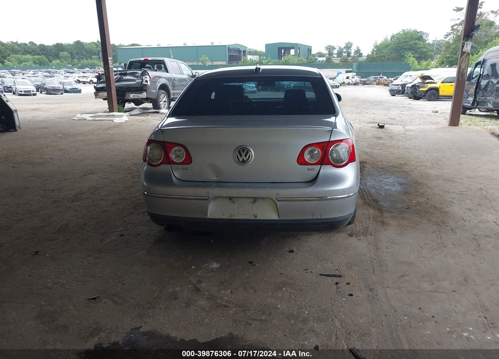 2006 VOLKSWAGEN PASSAT 3.6 VIN: WVWEU93C56P195761
