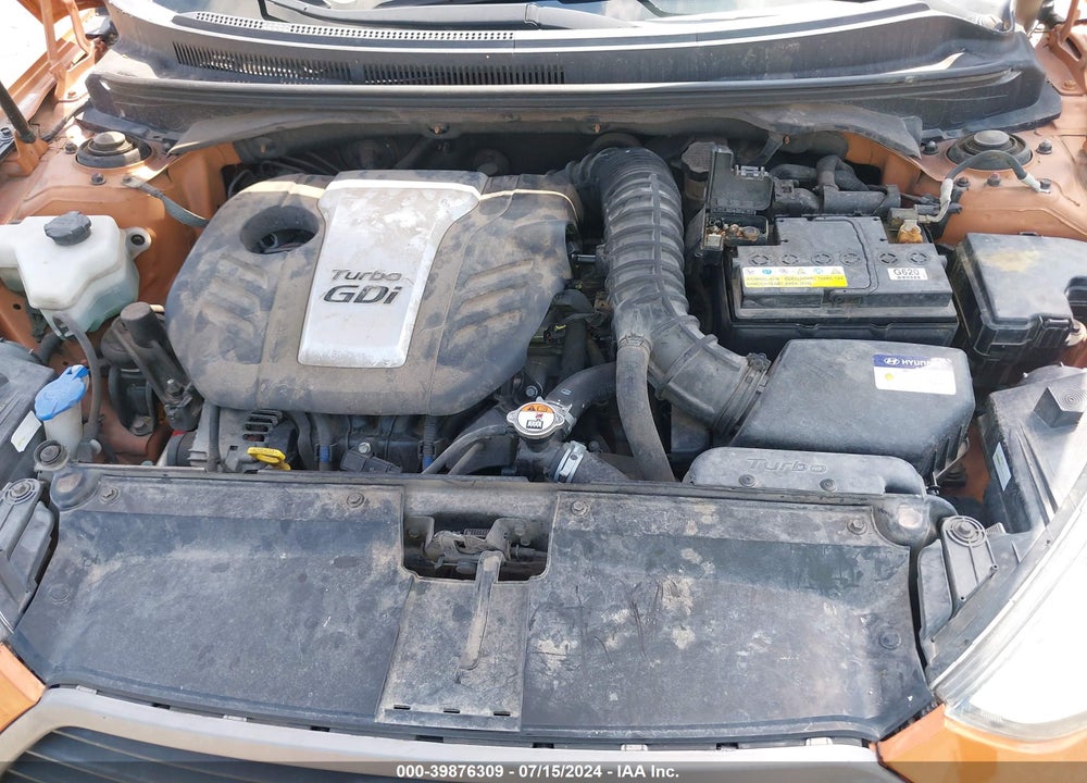 2016 HYUNDAI VELOSTER TURBO VIN: KMHTC6AEXGU283295