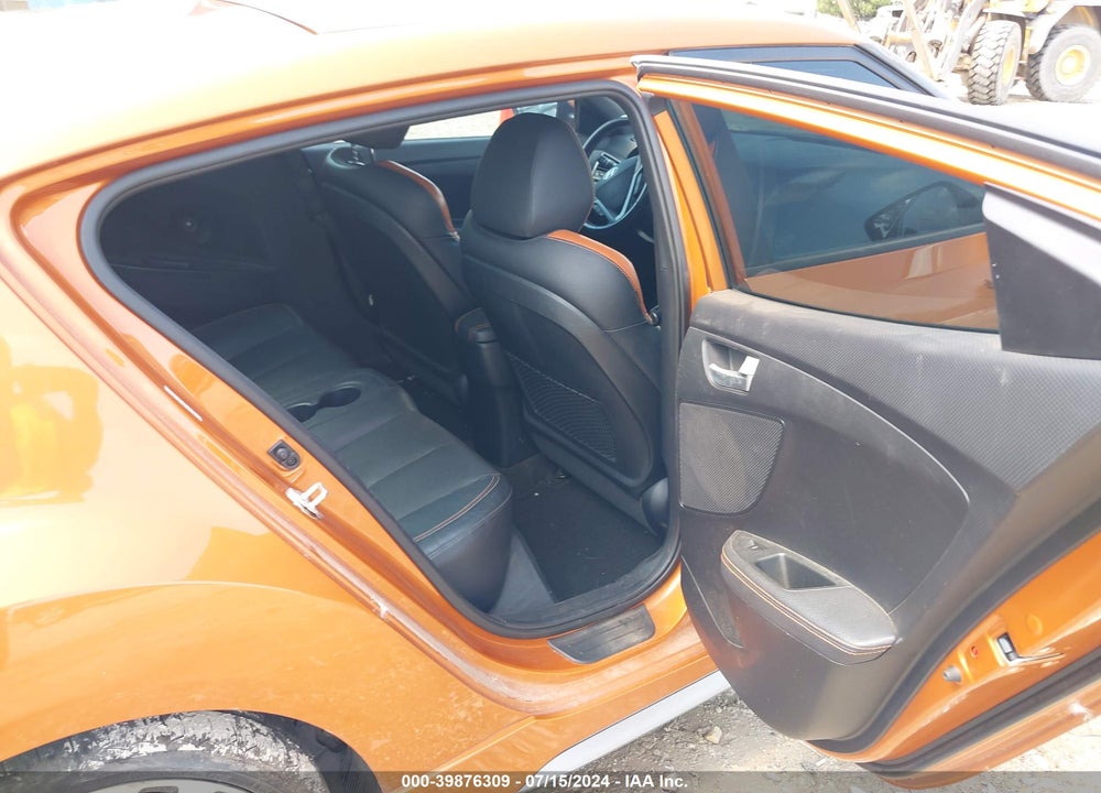 2016 HYUNDAI VELOSTER TURBO VIN: KMHTC6AEXGU283295