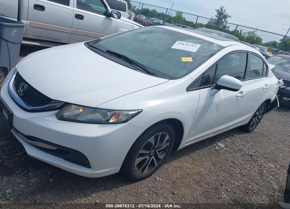 2014 HONDA CIVIC EX VIN: 19XFB2F82EE059983