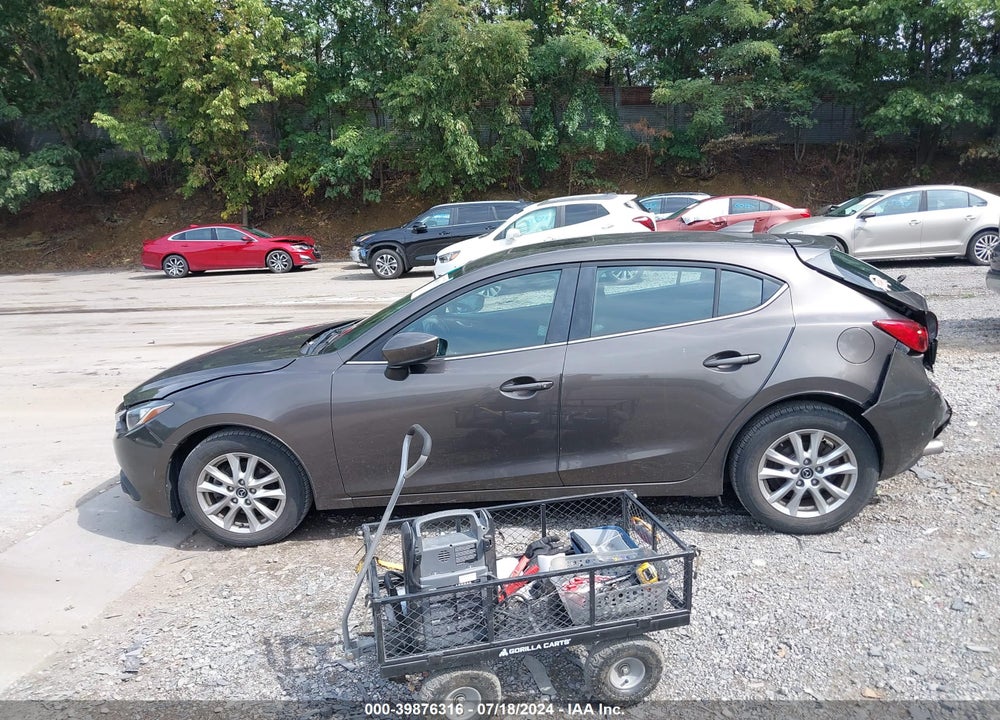 2016 MAZDA 3 I GRAND TOURING VIN: 3MZBM1N71GM320814