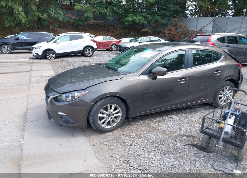 2016 MAZDA 3 I GRAND TOURING VIN: 3MZBM1N71GM320814