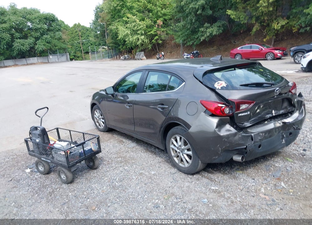 2016 MAZDA 3 I GRAND TOURING VIN: 3MZBM1N71GM320814