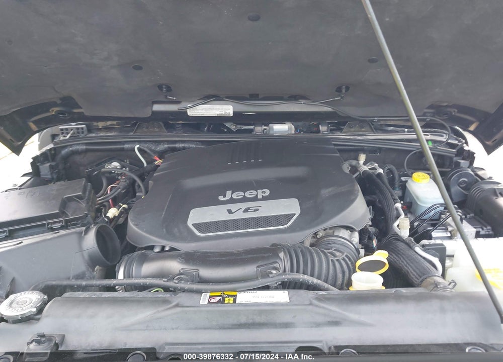 2016 ANGLER JEEP WR UNLIMITED RUBICON VIN: 1C4BJWFG0GL216257