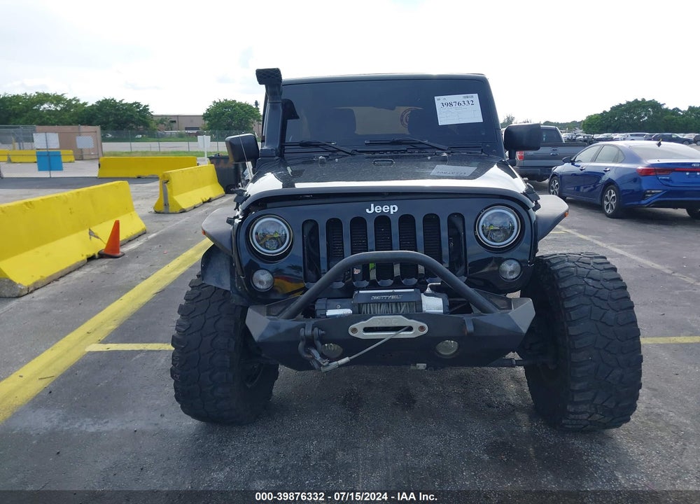 2016 ANGLER JEEP WR UNLIMITED RUBICON VIN: 1C4BJWFG0GL216257