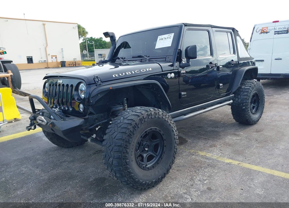 2016 ANGLER JEEP WR UNLIMITED RUBICON VIN: 1C4BJWFG0GL216257