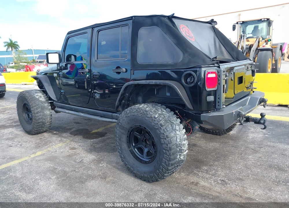 2016 ANGLER JEEP WR UNLIMITED RUBICON VIN: 1C4BJWFG0GL216257