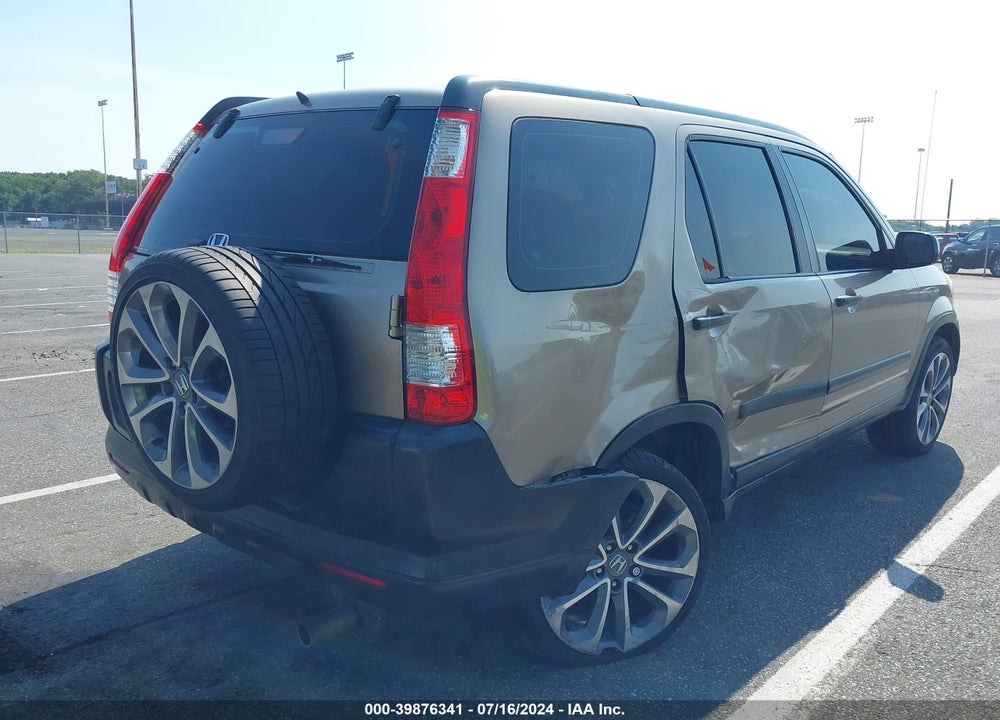 2006 HONDA CR-V LX VIN: SHSRD78576U434584