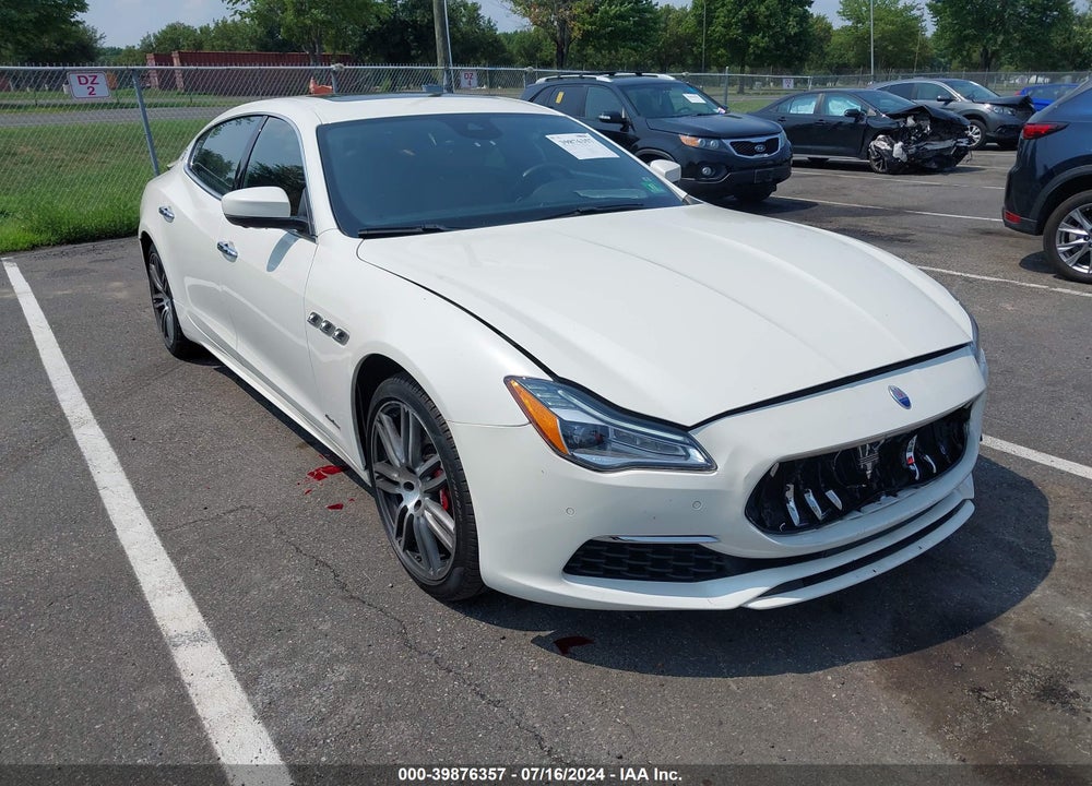 2018 MASERATI QUATTROPORTE S Q4 GRANLUSSO VIN: ZAM56YRL6J1286573