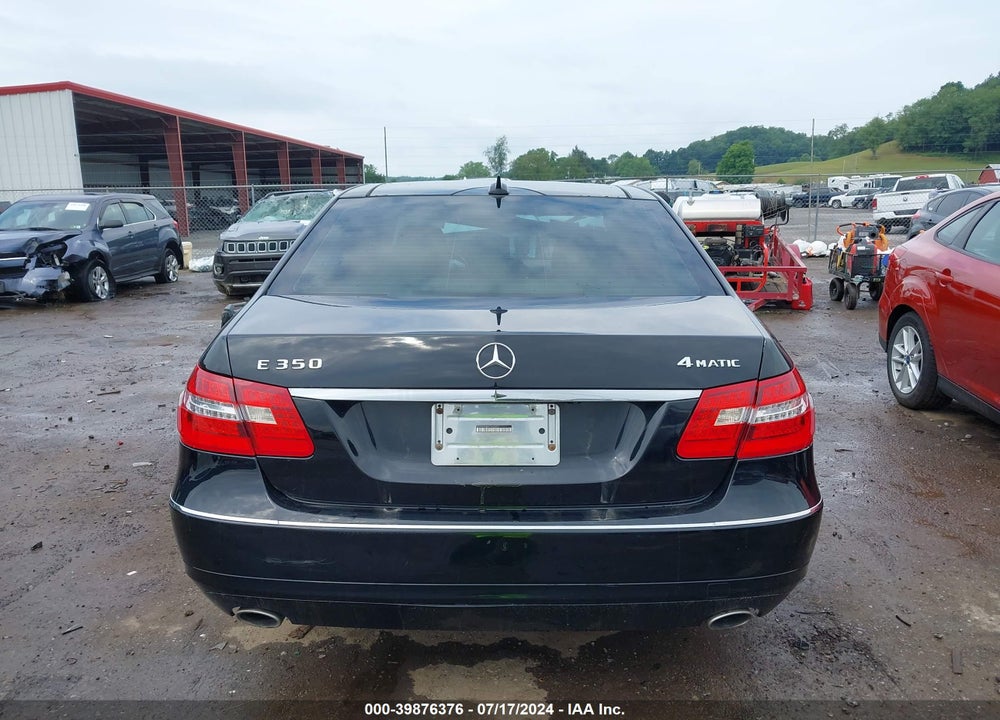 2012 MERCEDES-BENZ E 350 4MATIC VIN: WDDHF8JB6CA626057