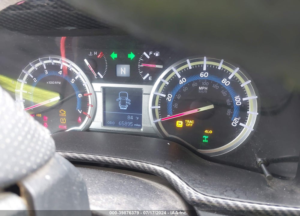 2019 TOYOTA 4RUNNER SR5 VIN: JTEBU5JR6K5688708