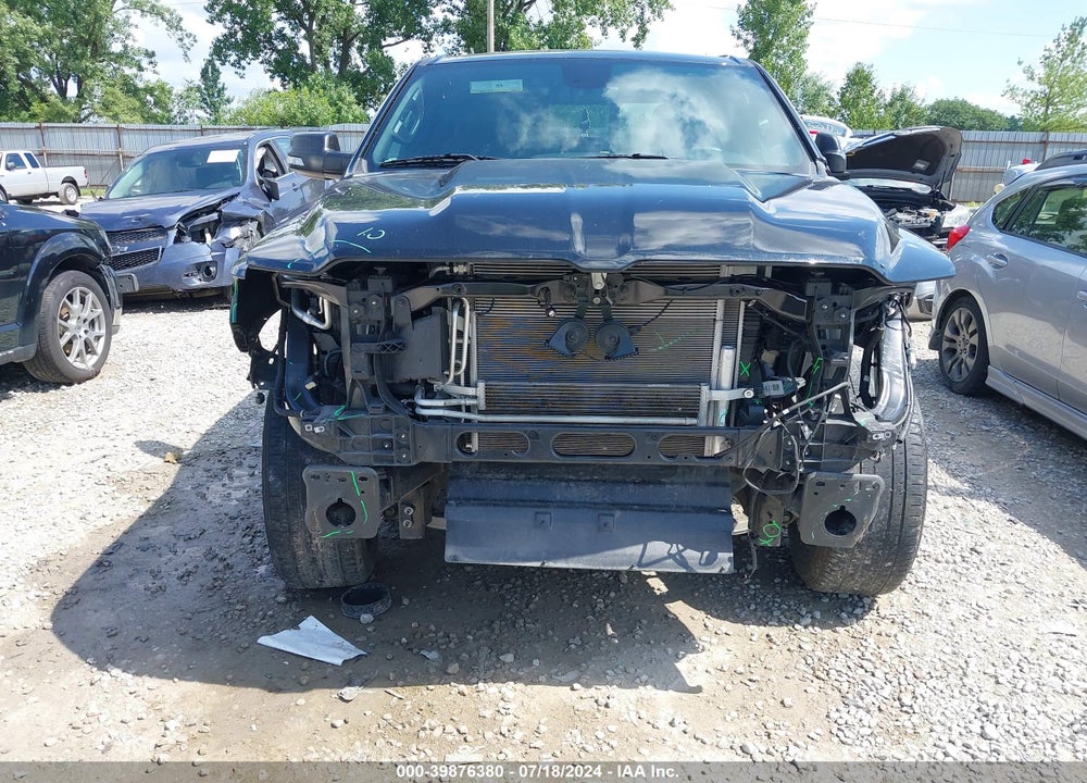 2022 RAM 1500 BIG HORN QUAD CAB 4X4 6'4 BOX VIN: 1C6RRFBG5NN238292
