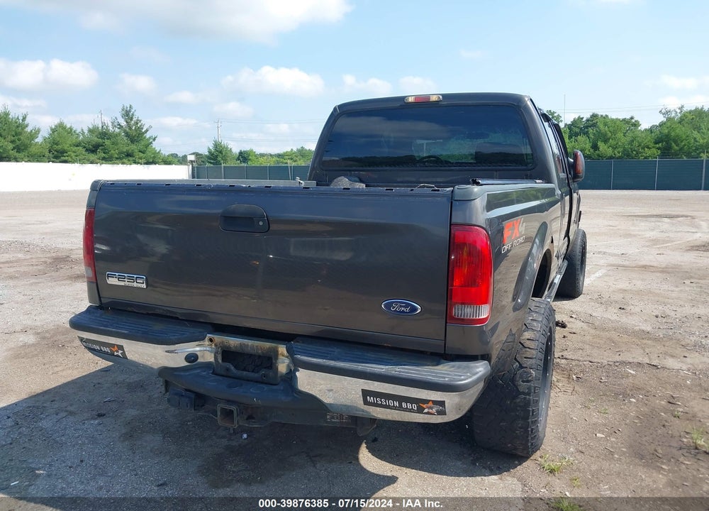 2006 FORD F-250 LARIAT/XL/XLT VIN: 1FTSW21P26EC55422