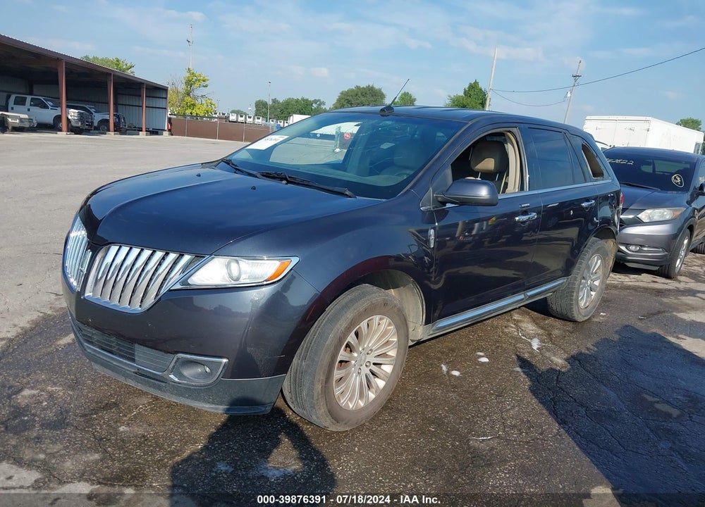 2013 LINCOLN MKX VIN: 2LMDJ8JK1DBL35155