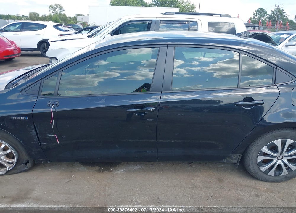 2020 TOYOTA COROLLA HYBRID LE VIN: JTDEBRBE9LJ027256