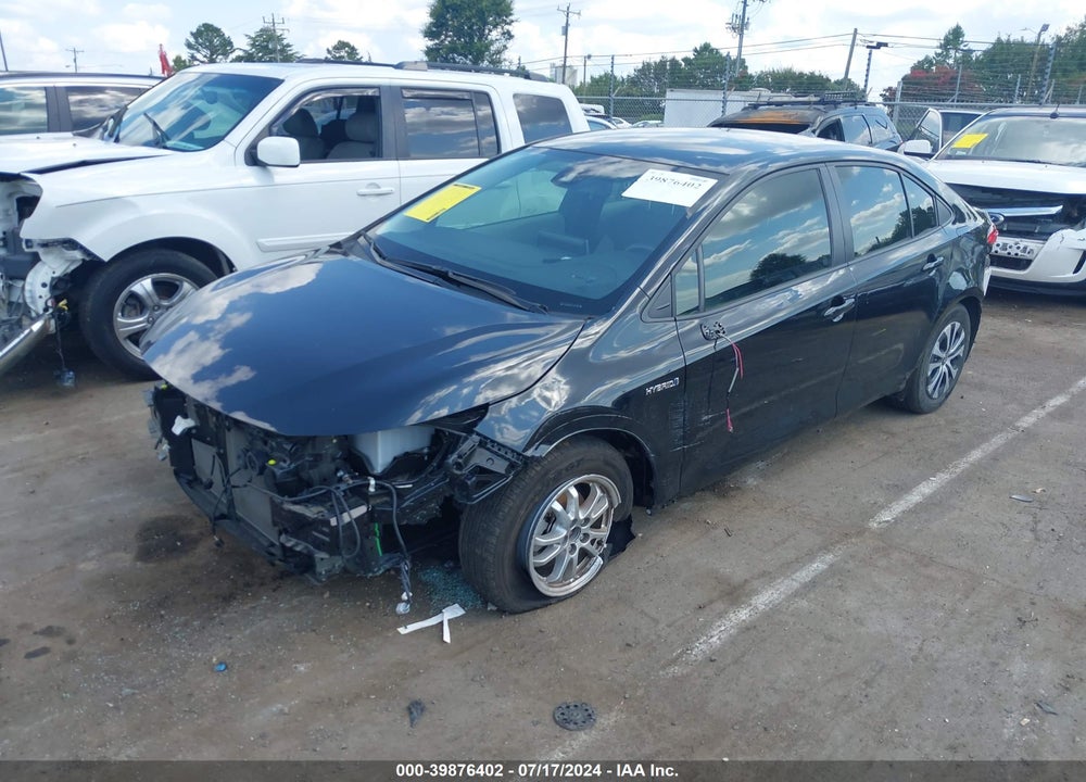 2020 TOYOTA COROLLA HYBRID LE VIN: JTDEBRBE9LJ027256