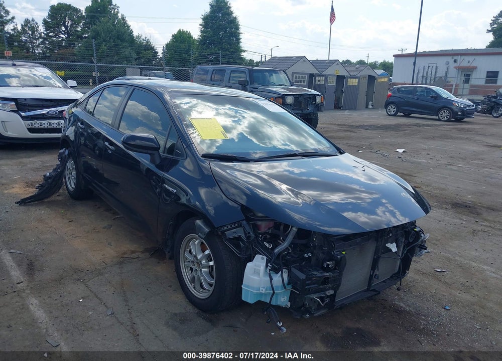 2020 TOYOTA COROLLA HYBRID LE VIN: JTDEBRBE9LJ027256