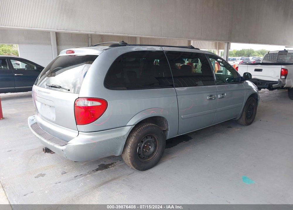 2005 DODGE GRAND CARAVAN SE VIN: 2D4GP24RX5R107619