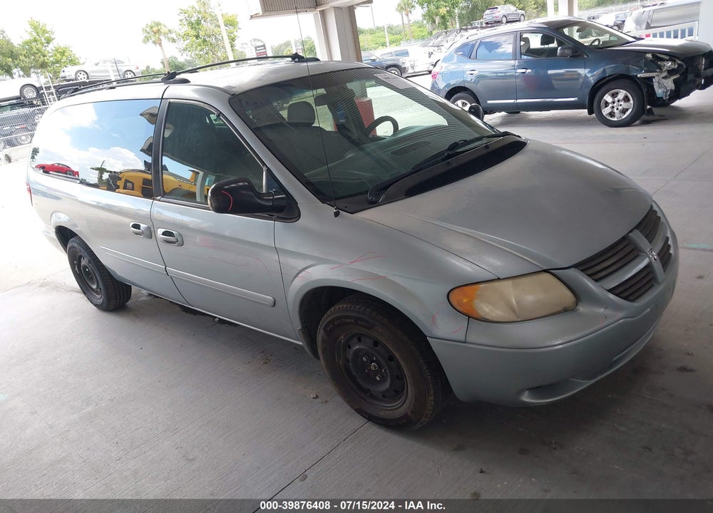 2005 DODGE GRAND CARAVAN SE VIN: 2D4GP24RX5R107619