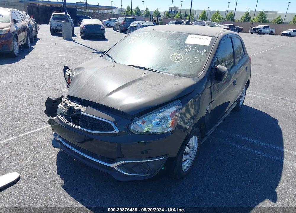 2019 MITSUBISHI MIRAGE RF VIN: ML32A3HJ9KH005662