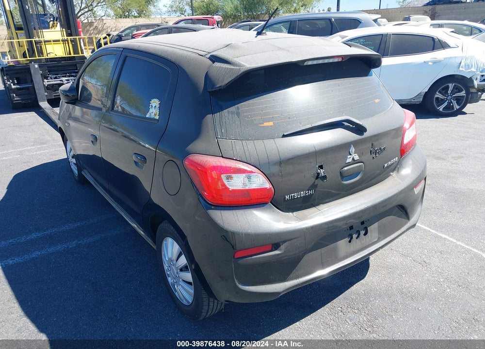 2019 MITSUBISHI MIRAGE RF VIN: ML32A3HJ9KH005662