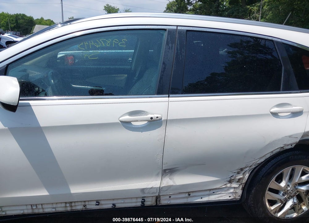 2015 HONDA CR-V EX-L VIN: 5J6RM4H73FL000760