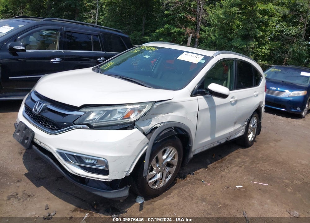 2015 HONDA CR-V EX-L VIN: 5J6RM4H73FL000760