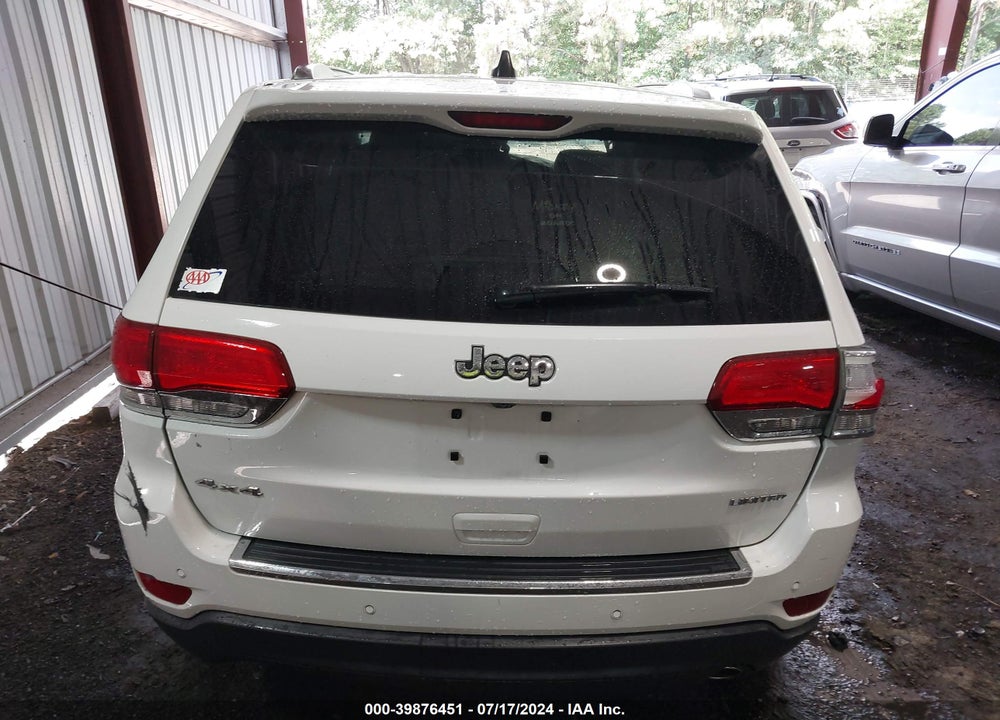 2018 JEEP GRAND CHEROKEE LIMITED 4X4 VIN: 1C4RJFBG7JC390645