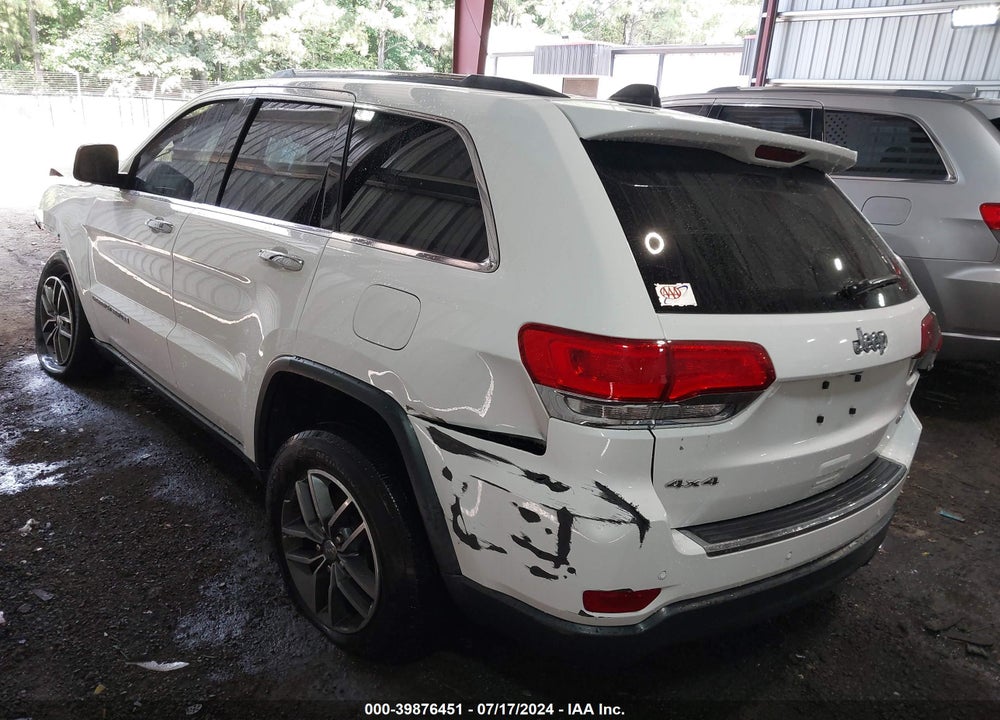 2018 JEEP GRAND CHEROKEE LIMITED 4X4 VIN: 1C4RJFBG7JC390645