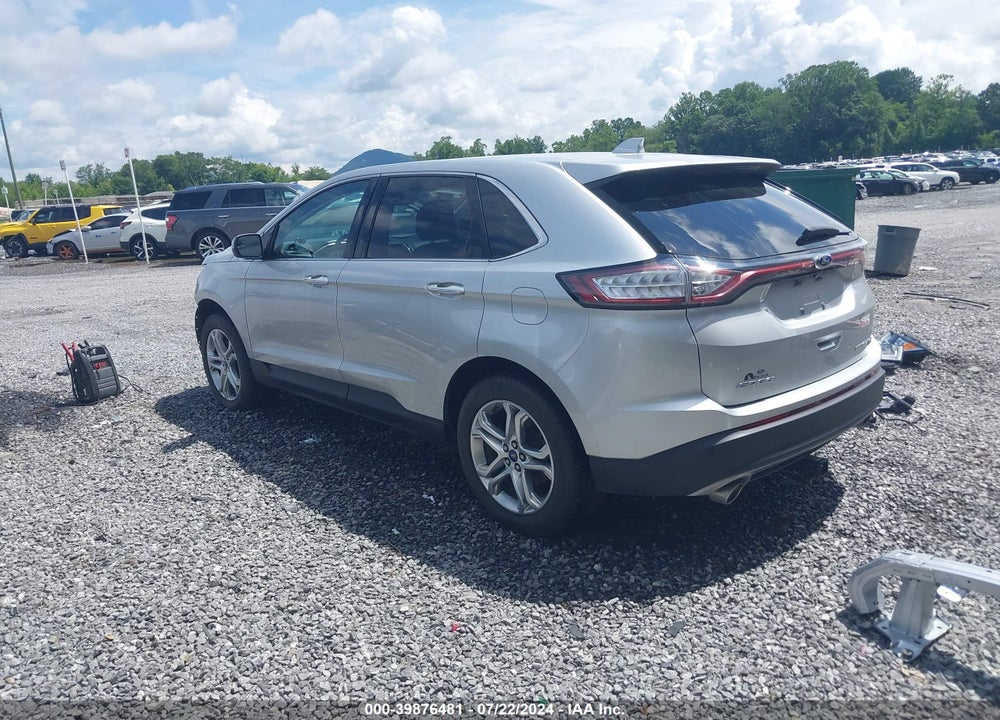 2018 FORD EDGE TITANIUM VIN: 2FMPK4K88JBB59279