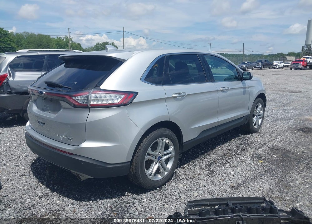 2018 FORD EDGE TITANIUM VIN: 2FMPK4K88JBB59279