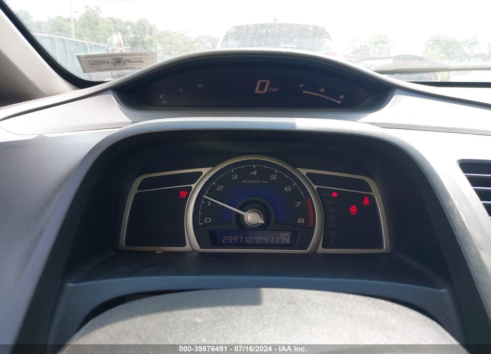 2009 HONDA CIVIC LX VIN: 2HGFA16539H361006