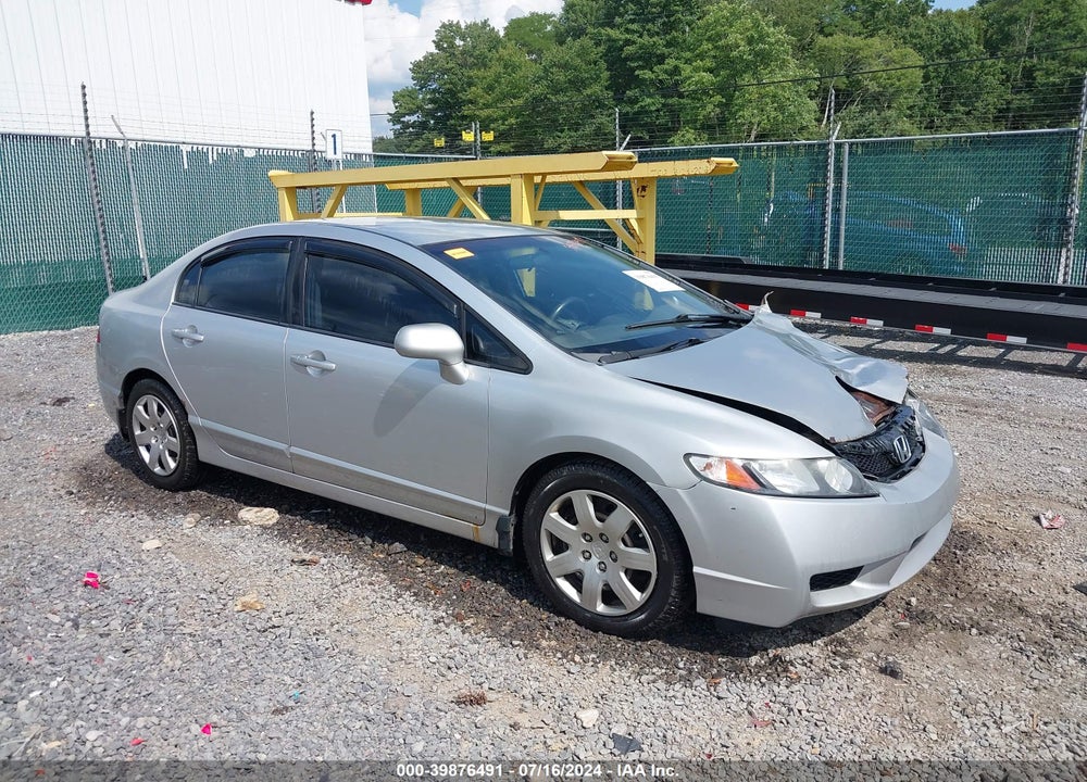 2009 HONDA CIVIC LX VIN: 2HGFA16539H361006