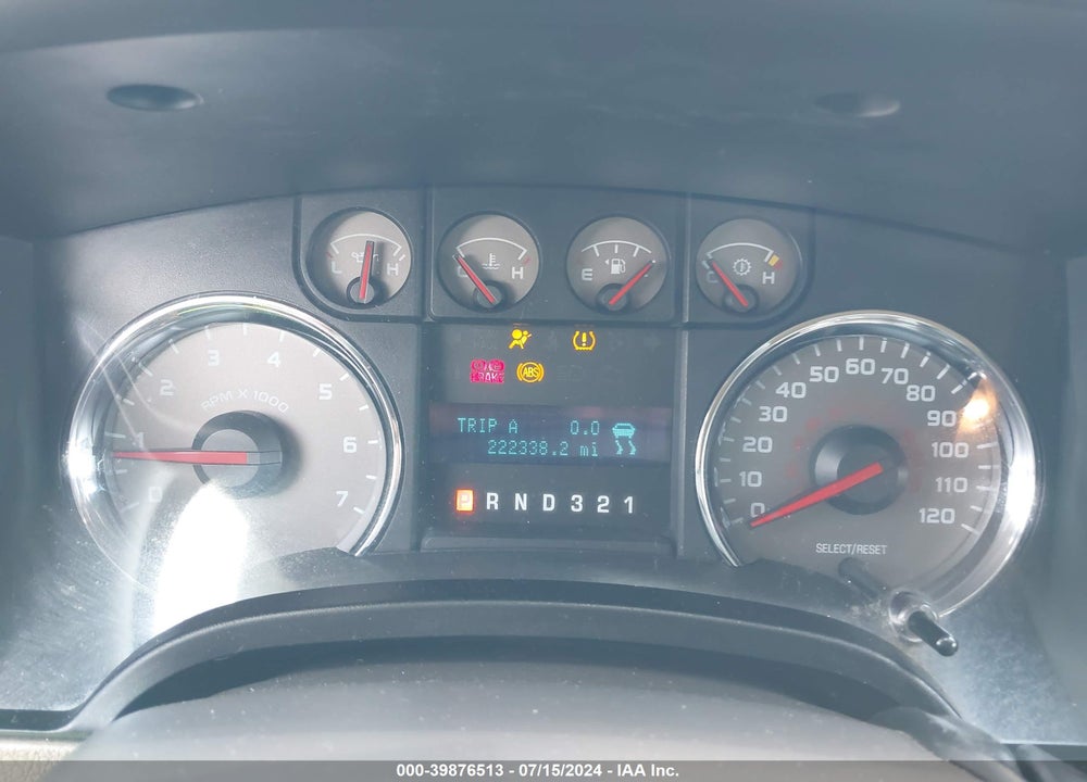 2009 FORD F-150 XL/XLT VIN: 1FTRW12819FB31513