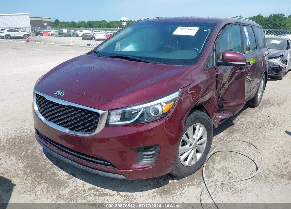 2017 KIA SEDONA LX VIN: KNDMB5C16H6320154