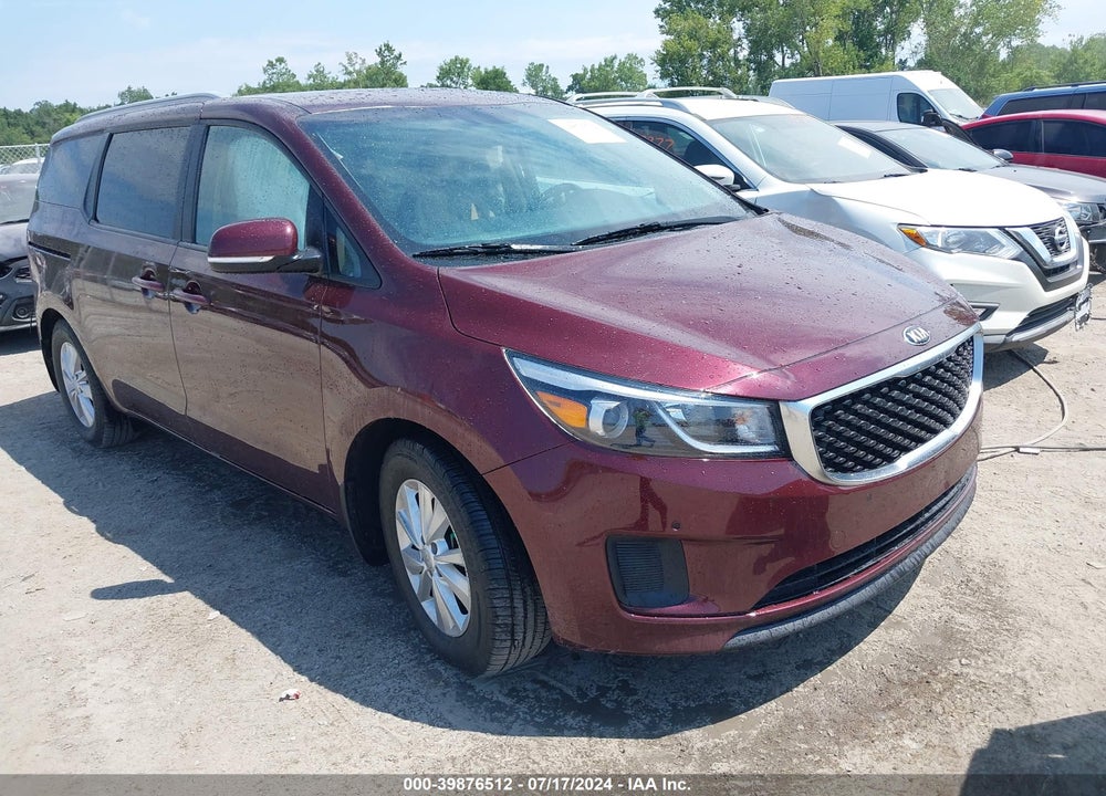 2017 KIA SEDONA LX VIN: KNDMB5C16H6320154