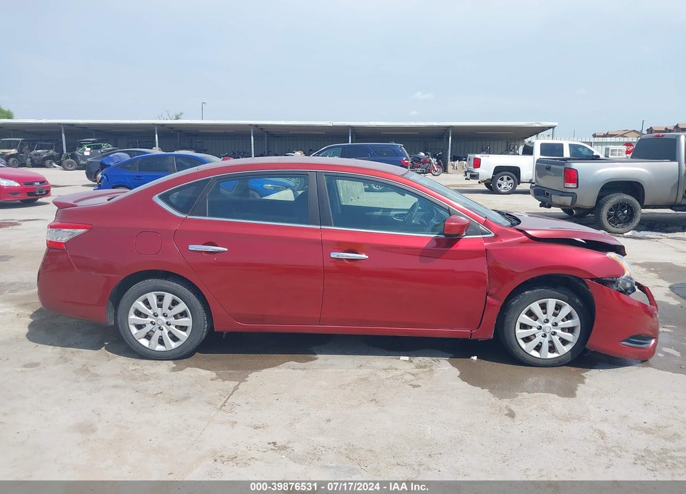 2015 NISSAN SENTRA FE+ S/S/SL/SR/SV VIN: 3N1AB7AP1FY267152