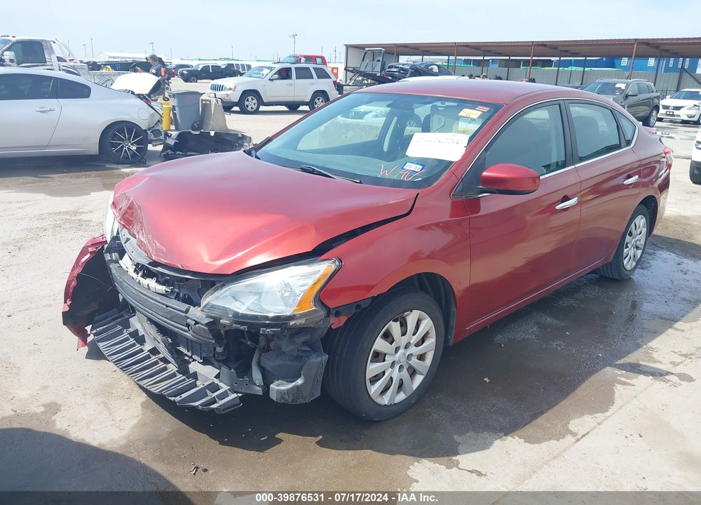 2015 NISSAN SENTRA FE+ S/S/SL/SR/SV VIN: 3N1AB7AP1FY267152