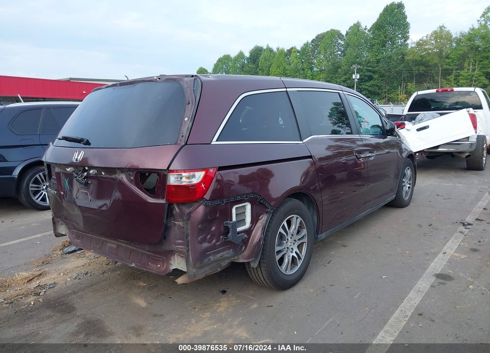 2011 HONDA ODYSSEY EX-L VIN: 5FNRL5H64BB016551