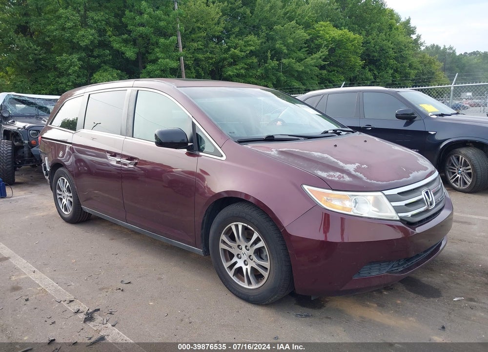 2011 HONDA ODYSSEY EX-L VIN: 5FNRL5H64BB016551