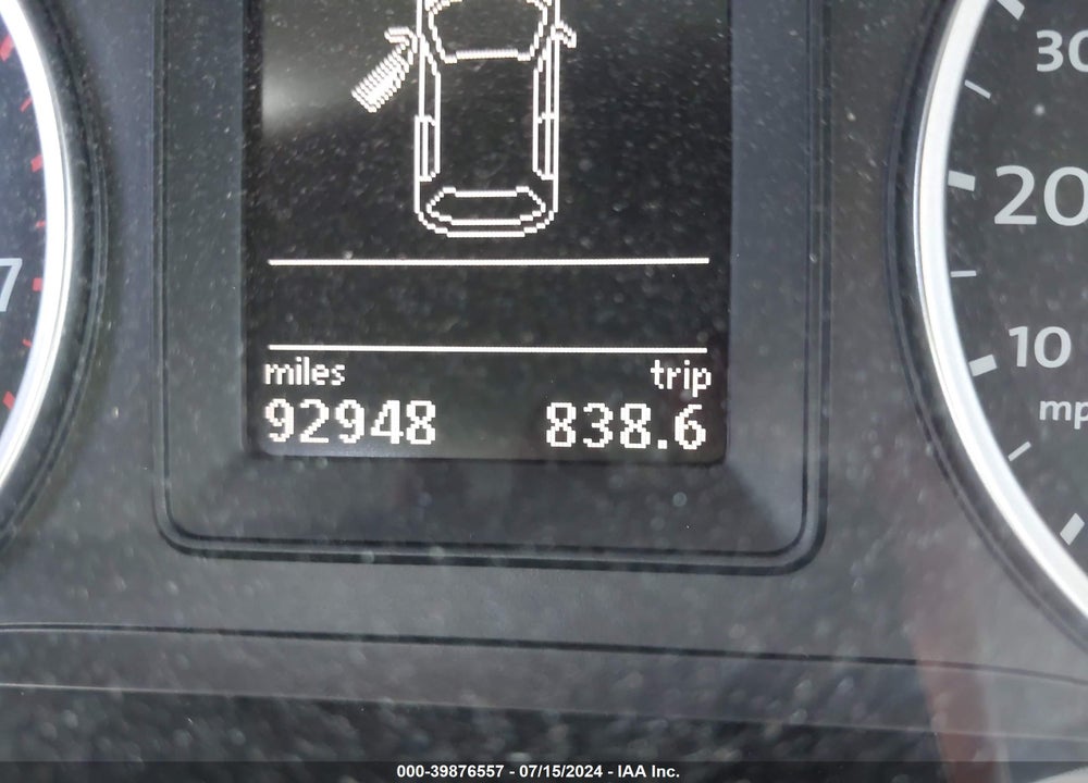 2010 VOLKSWAGEN TIGUAN SE VIN: WVGAV7AX6AW001156